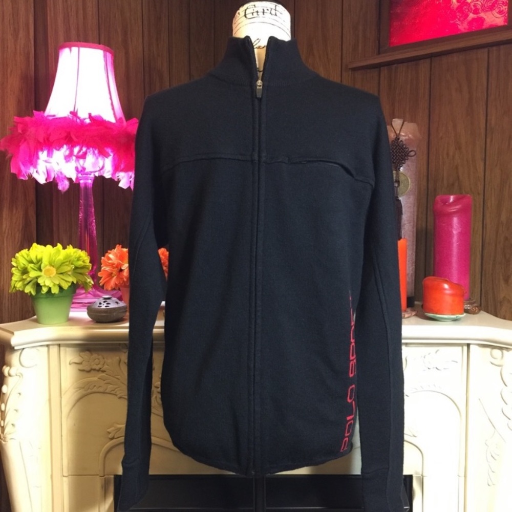 Polo Ralph Lauren Sport Wool Zippered Cardigan